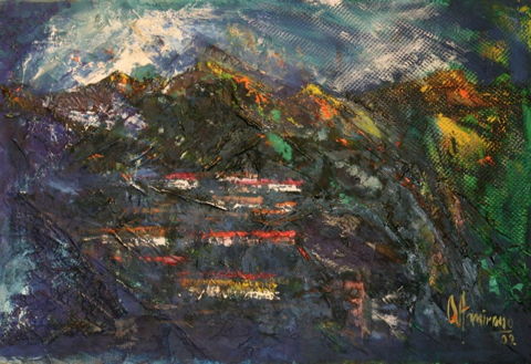 'Blue Mountains' - 2009; 54x37cm