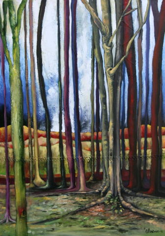 'Ficus Tree' - 2010; 50x70cm