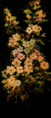 Still Life Flowers - 2009; 25x50cm