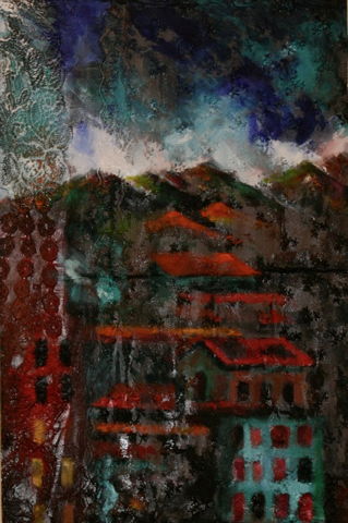 'Andes Barrio' - 2009; 37x54cm